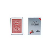 Гральні карти Modiano Old Trophy Moto 100 Plastic (red) (00462)