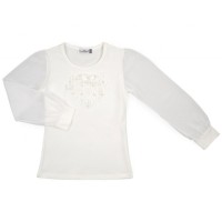 Кофта Matilda з квіточками (10134-1-152G-cream)