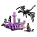 Конструктор LEGO Minecraft Дракон Енду і Корабель Краю (21264)