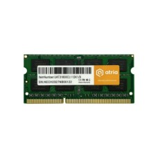 Модуль пам'яті для ноутбука SoDIMM DDR3 8GB 1600 MHz ATRIA (UAT31600CL11SK1/8)