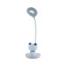 Настільна лампа Kite Froggy LED з акумулятором, біла (K24-492-3-1)