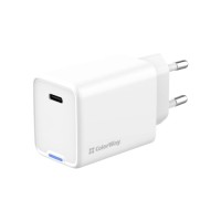 Зарядний пристрій ColorWay GaN Mini 45W PD Port PPS USB-C white (CW-CHS057PD-WT)