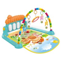 Дитячий килимок Iggy Ziggy інтерактивний килимок-піаніно з брязкальцями (3858894671106)