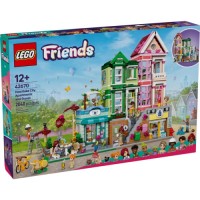 Конструктор LEGO Friends Хартлейк-Сіті. Квартири і крамниці (42670)