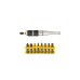 Набір біт DeWALT IMPACT TORSION, ударні, Torx, Philips, Pozidriv, L=25 мм, 10 шт (DT70578T)