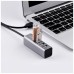 Концентратор HOCO USB 2.0 to 4xUSB Line machine HB1 Tarnish (6957531038139)