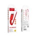 Дата кабель USB 2.0 AM to USB-C 1.0m 3A nylon X59 red HOCO (6931474744937)