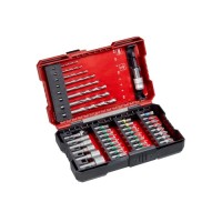 Набір свердл і біт Einhell L-Box, по металу HSS, 39шт (108911)