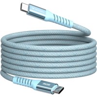 Дата кабель USB-C to USB-C 1.2m Magnetic 60W blue Verbatim (31852)