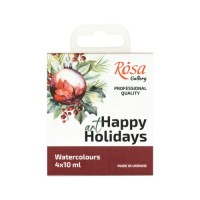 Акварельні фарби Rosa Gallery Special Edition 1, 4 кольори по 10 мл (4823098546740)