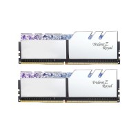 Модуль пам'яті для комп'ютера DDR4 32GB (2x16GB) 3200 MHz TridentZ RGB ROYAL Silver G.Skill (F4-3200C16D-32GTRS)