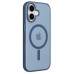 Чохол до мобільного телефона Belkin Magnetic Protective Grip iPhone 17 Navy (MSA034HQNY)