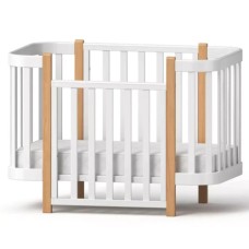 Ліжечко Angelo Magic біле (біло-букове) 120х60 (12000)