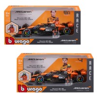 Масштабна модель автомобіля Bburago Автомодель з фігуркою - McLaren MCL38, 1:24 (18-28040)