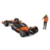 Масштабна модель автомобіля Bburago Автомодель з фігуркою - McLaren MCL38, 1:24 (18-28040)