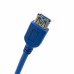 Дата кабель USB 3.0 AM-AF 1.5m 28 AWG, Super Speed Extradigital (KBU1632)