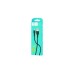 Дата кабель USB 2.0 AM to Micro 5P 1.0m 2.4A silicone black Denmen (D06V-BK)