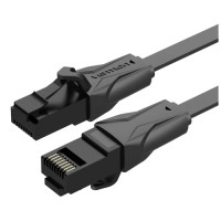 Патч-корд 0.75м, UTP cat 6 RJ-45 black Vention (IBABE)