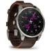 Смарт-годинник Garmin D2 Mach 2, 47mm, Saph, Bare Ti/Blk w/LthrBd, GPS (010-02904-31)