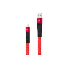 Дата кабель USB 2.0 AM to Micro 5P 1.2m 2.1A spring red XO (NB127-M-RD)