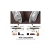 Навушники OneOdio Fusion A70 Bluetooth+3,5мм/6,35мм Silver/Brown (A70 Silver Brown)