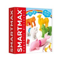 Конструктор Smartmax магнітний Мої перші тварини світу (SMX 246)
