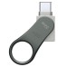 USB флеш накопичувач Silicon Power 32GB Mobile C80 Silver USB 3.2 (SP032GBUC3C80V1S)