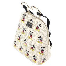 Рюкзак шкільний Loungefly Disney - Mickey Mouse Mickey Hardware AOP Backpack (WDBK1309)