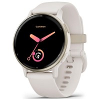 Смарт-годинник Garmin vivoactive 5, Ivory/Cream Gold, GPS (010-02862-11)