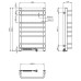 Сушарка для рушників Navin Симфонія 480x800 (12-009130-4880)