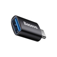 Перехідник OTG USB 3.1 AF to USB-C black Baseus (ZJJQ000001)
