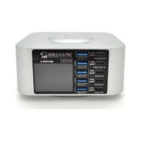 Зарядний пристрій MECHANIC 5xUSB-C PD + 5xUSB QC3.0 + Wireless Charging 15W LED indication 150W black (X-Power-150W)