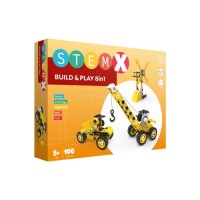Конструктор Stem з болтами Build&Play 8 в 1 на 100 деталей (3858894673322)