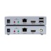 Адаптер HDMI extender 100m UHD 4K/60Hz CAT5E/6 + USB 2.0 Dtech (DT-7051)