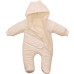 Комбінезон дитячий HAPPY TOT утеплений на блискавці (755-62-cream)
