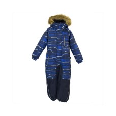 Комбінезон дитячий Huppa FENNO 36240030 темно-синій з принтом 116 (4741468715575)