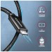 Дата кабель USB-C to USB-C 2.0m USB 2.0 PD 240W 5A black AXAGON (BUCM2-CM20AB)