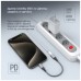 Перехідник USB-C M to Lightning F 0.17m gray ColorWay (CW-AD-CL)