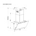 Витяжка кухонна Pyramida NX 60 (800) S GWH