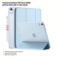 Чохол до планшета BeCover Tri Fold Hard Apple iPad Air 11" M4 2026 Light Blue (715245)