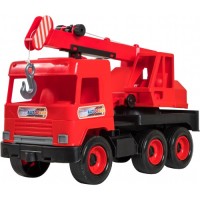 Спецтехніка Tigres Авто "Middle truck" кран (червоний) в коробці (39487)