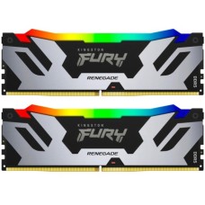 Модуль пам'яті для комп'ютера DDR5 96GB (2x48GB) 6000 MHz Renegade RGB XMP Kingston Fury (ex.HyperX) (KF560C32RSAK2-96)