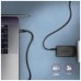 Дата кабель USB-C to USB-C 3.0m v3.2 Gen 1 PD 60W 3A black AXAGON (BUCM3-CM30AB)