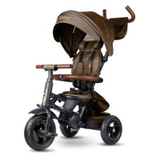 Дитячий велосипед QPlay Rito Deluxe Складаний Триколісний Brown (S380-17RitoDeluxeBrown)