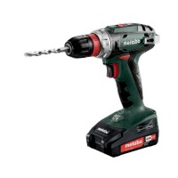 Шуруповерт Metabo BS 18 QUICK 18В, 2х2Ah, 24·48Нм, 0-450·0-1600об/хв, 1.4кг (602217500)