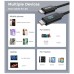 Дата кабель USB-C to USB-C 1.8m PD100W digital display silicone Choetech (XCC-1063)