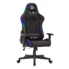 Крісло ігрове GamePro GC700FB Fabric Size L RGB Black (GC700FB RGB)