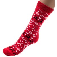 Шкарпетки дитячі Bross новорічні (6390-13-red)