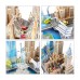 Пазл Cubic Fun Тривимірна головоломка-конструктор Сіті лайн Нью-Йорк (MC255h)