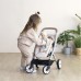 Коляска для ляльок Smoby для двійнят Maxi-Cosi Айворі, 54 х 38,5 х 64 см, 3+ (7600253222)